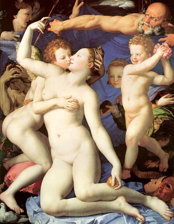 Agnolo Bronzino An Allegory of Venus and Cupid Norge oil painting art